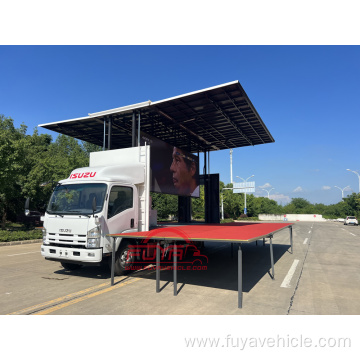 ISUZU  Mobile Wingspan Stage Truck